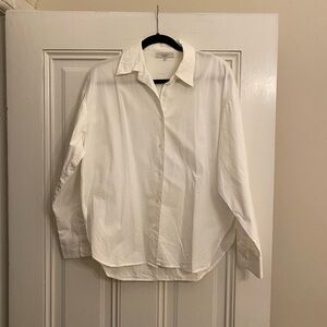Elegant White Button Down Shirt